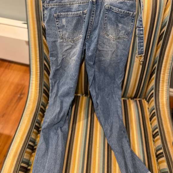 Ripped Overall Jeans - Picture 4 of 4